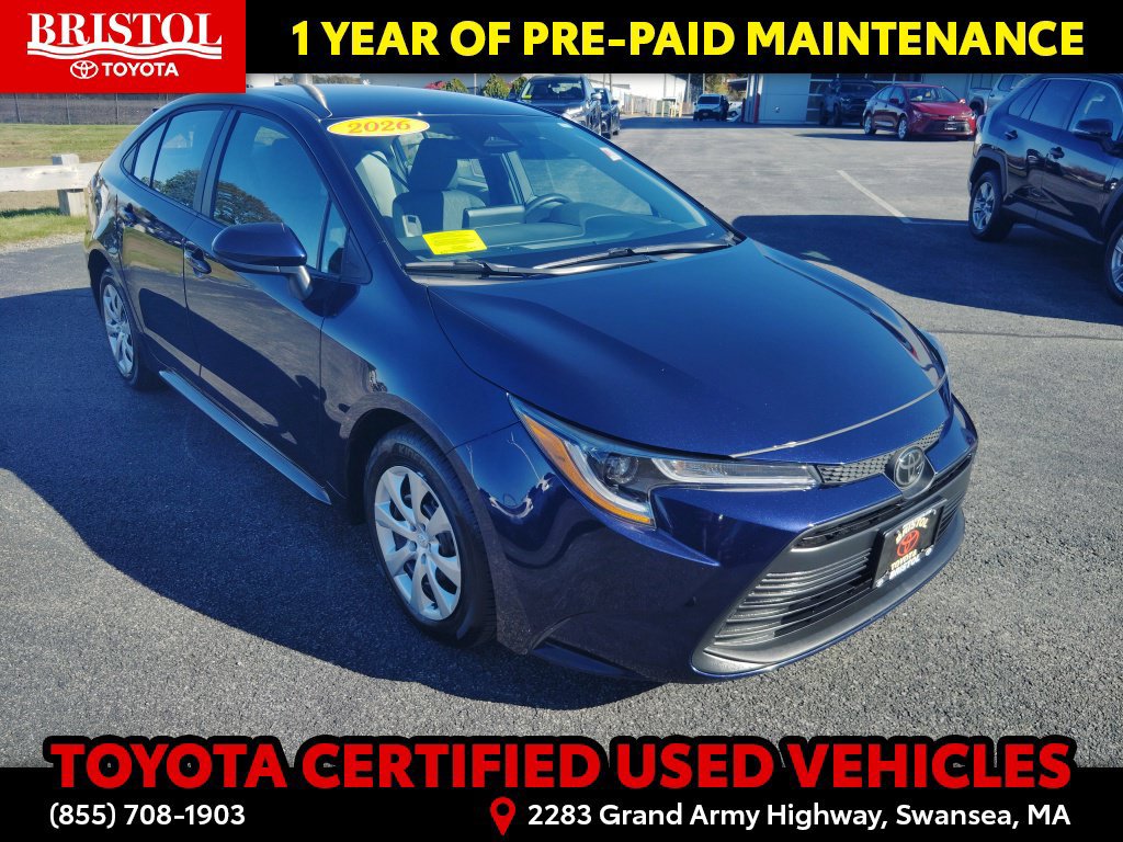 Certified 2026 Toyota Corolla LE