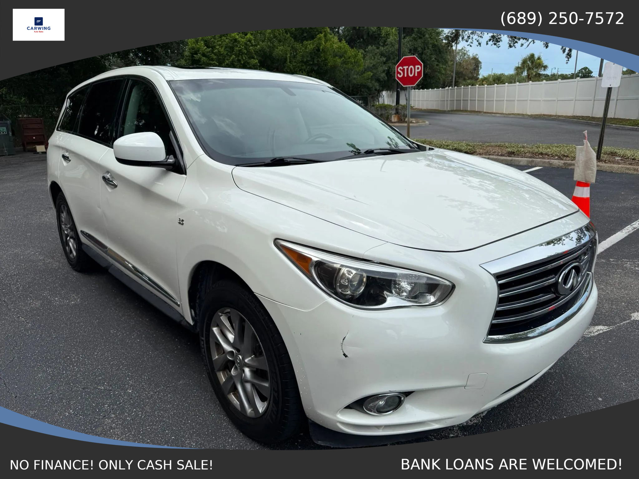 Used 2015 INFINITI QX60 Luxe image 3