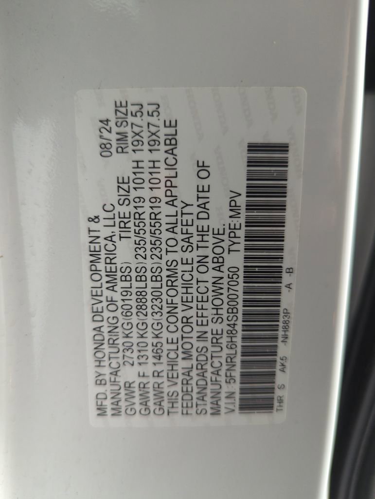 Certified 2025 Honda Odyssey Touring image 25