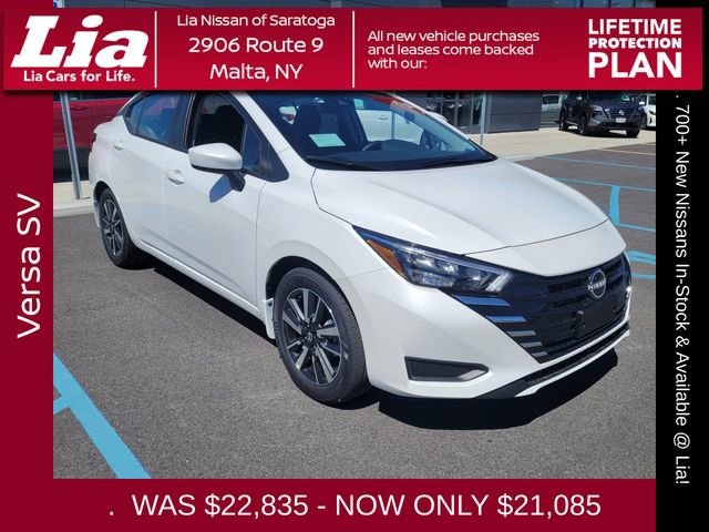 New 2025 Nissan Versa SV w/ Trunk Package