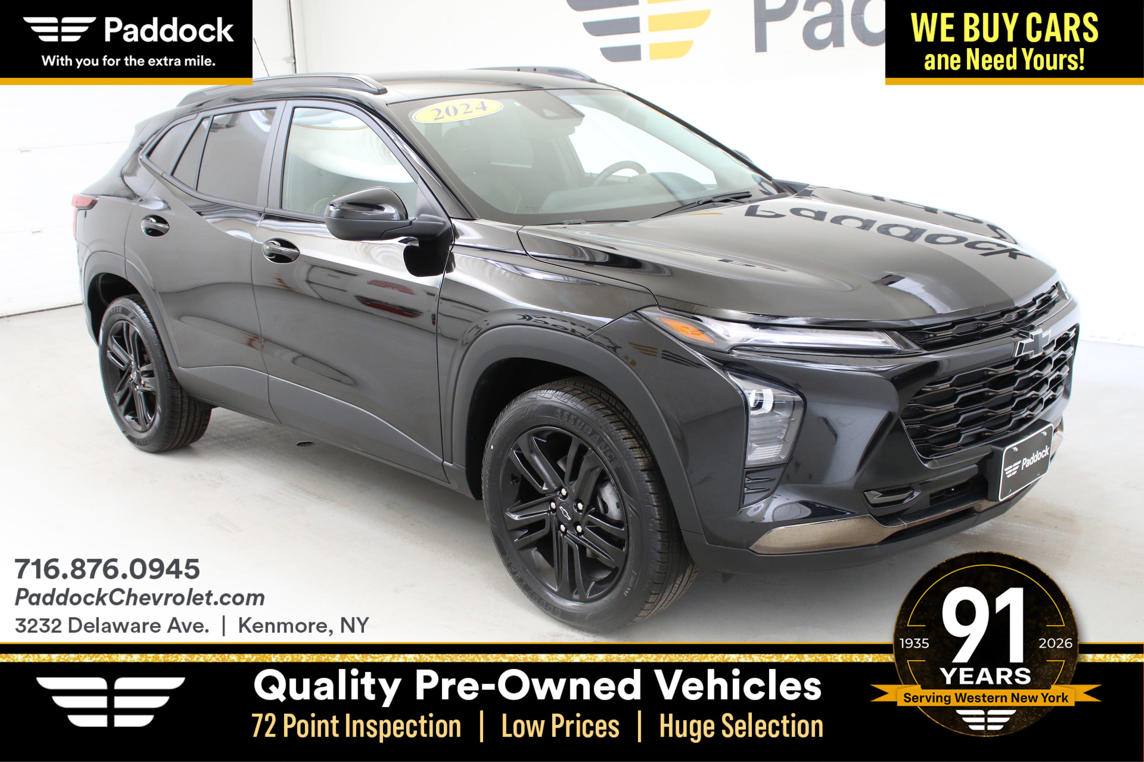 Used 2024 Chevrolet Trax ACTIV w/ Driver Confidence Package