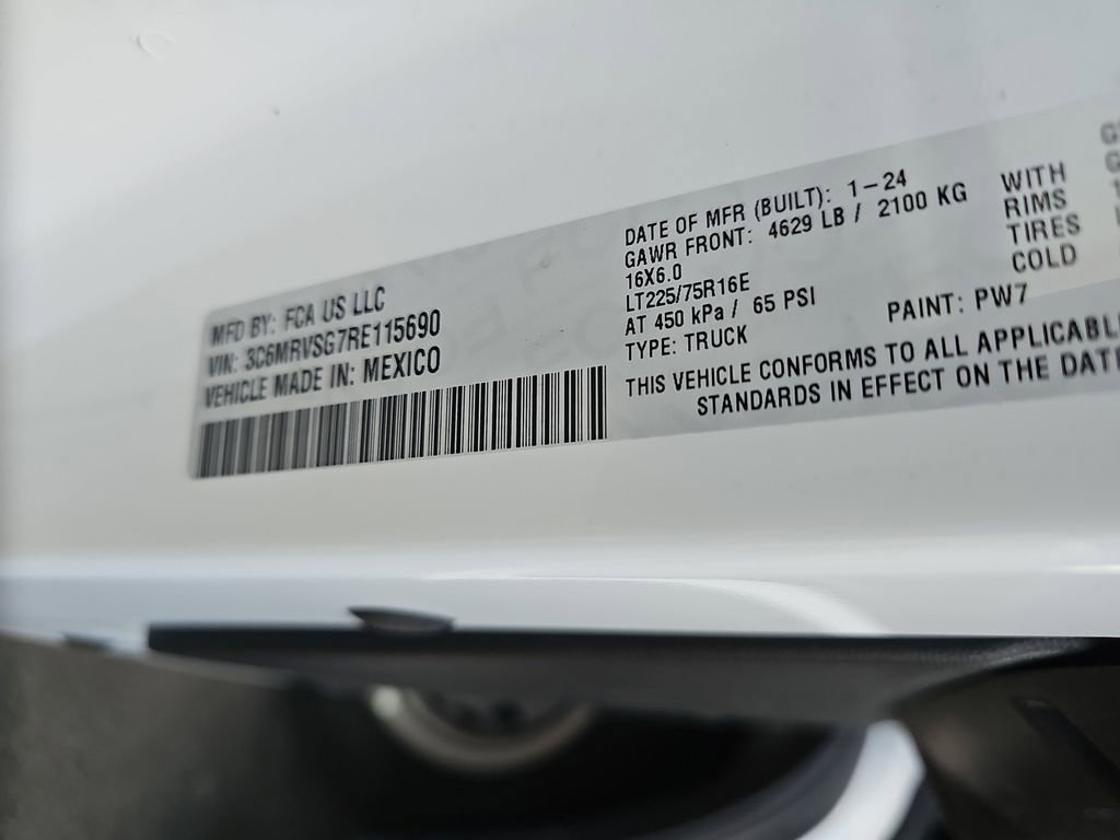 New 2024 RAM ProMaster 3500 w/ Convenience Group image 30