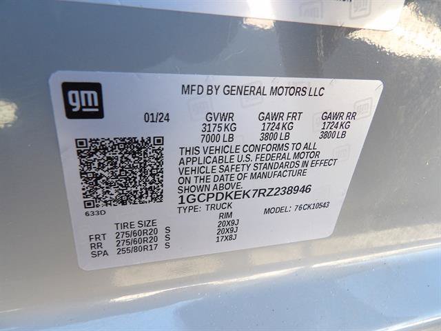 Certified 2024 Chevrolet Silverado 1500 LT AWD/4WD image 17