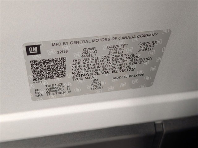 Used 2020 Chevrolet Equinox LT image 36