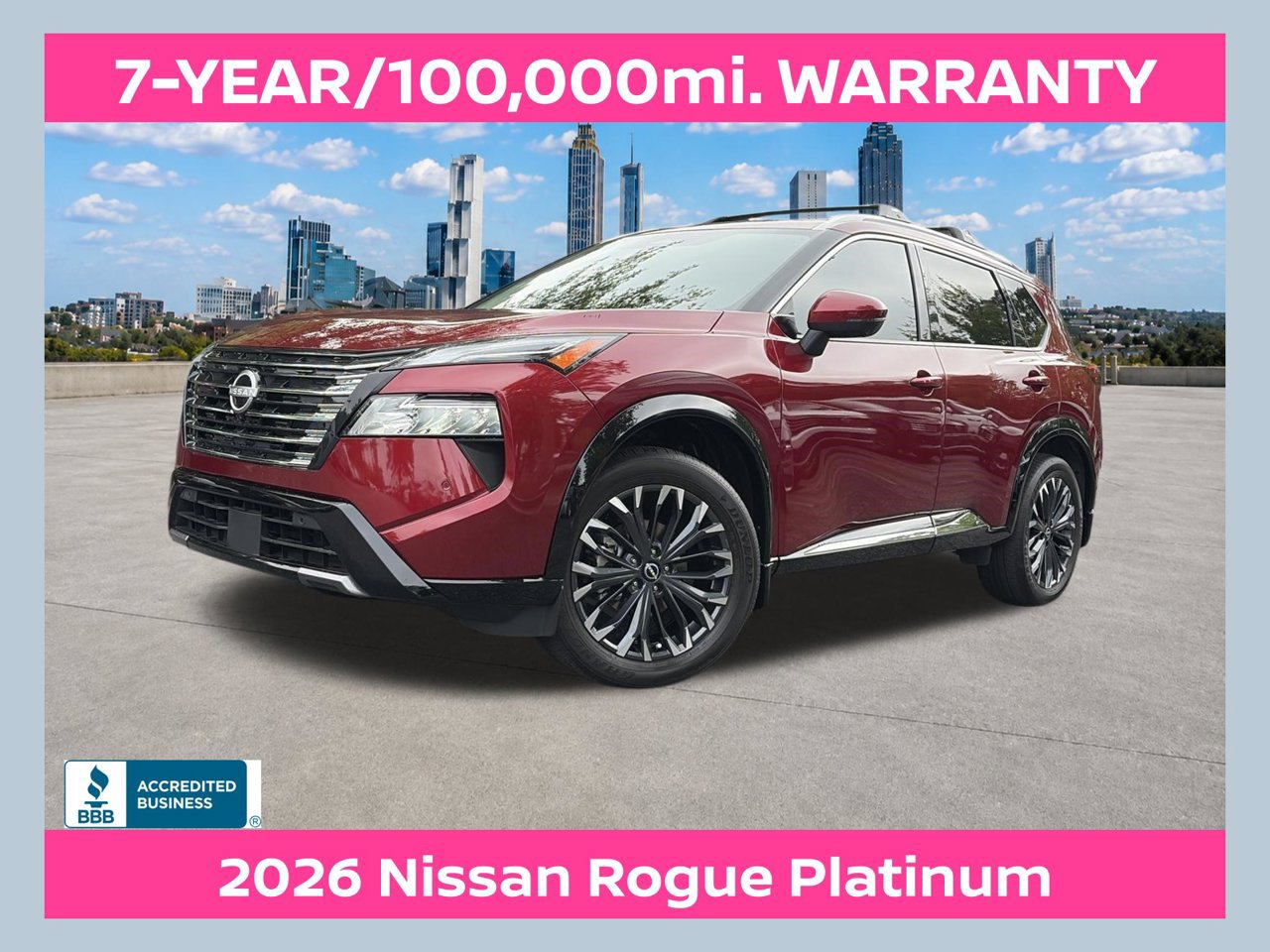 Certified 2026 Nissan Rogue Platinum w/ Platinum Premium Package