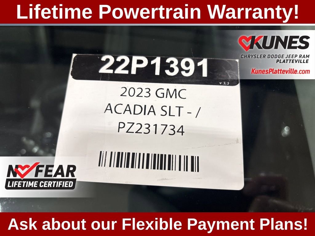 Used 2023 GMC Acadia SLT image 31