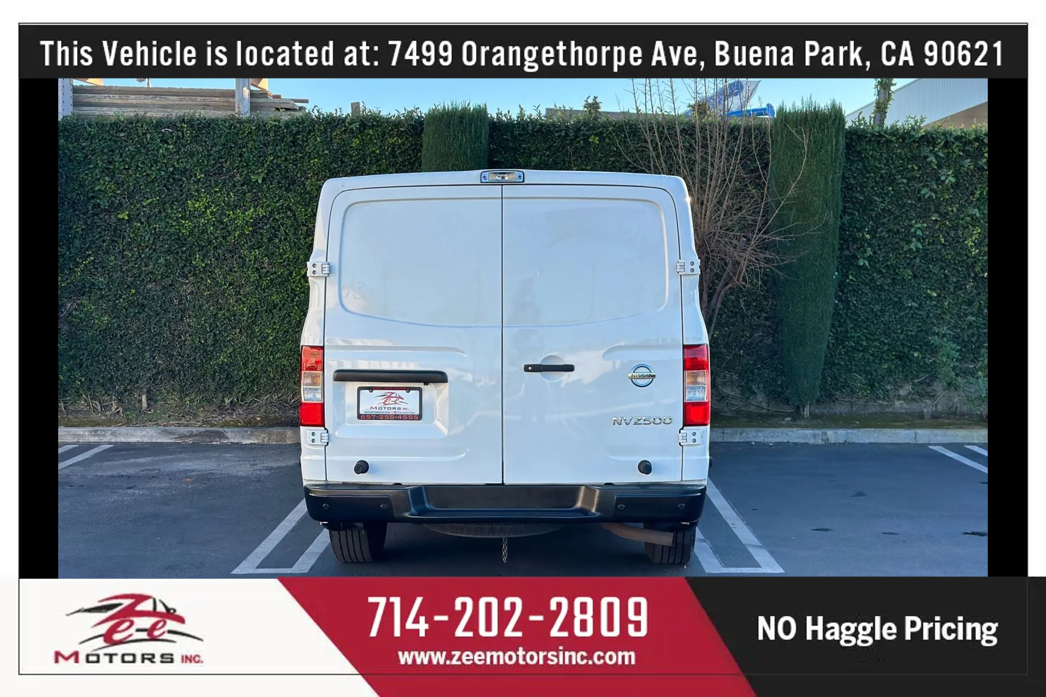 Used 2021 Nissan NV 2500 SV image 8