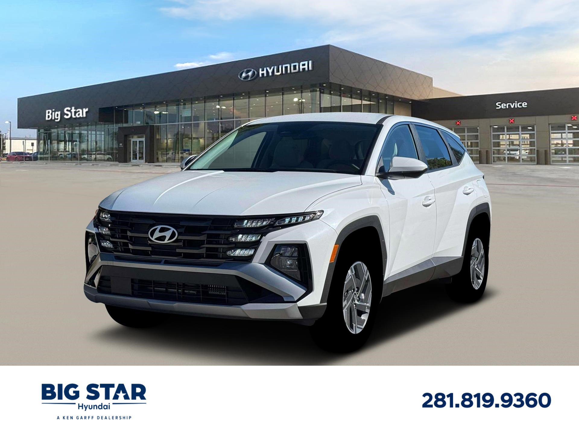 New 2026 Hyundai Tucson Blue SE