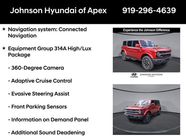 Used 2024 Ford Bronco Outer Banks AWD/4WD image 6
