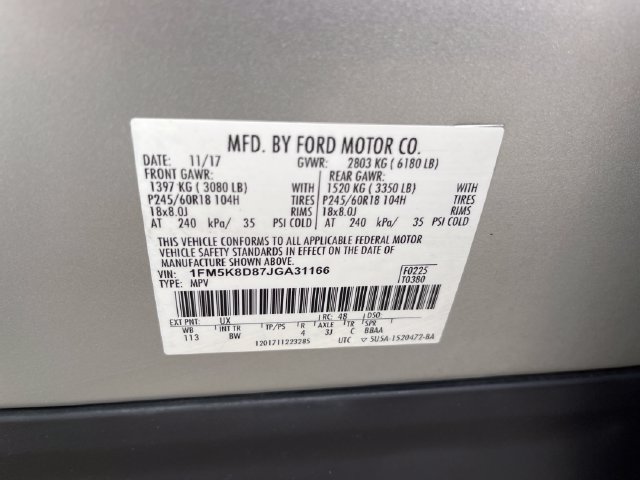 Used 2018 Ford Explorer XLT w/ Equipment Group 202A AWD/4WD image 26