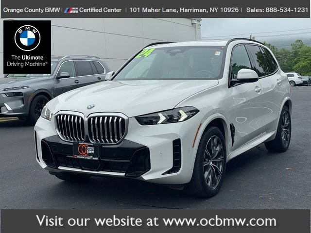 Certified 2024 BMW X5 xDrive40i w/ M Sport Package