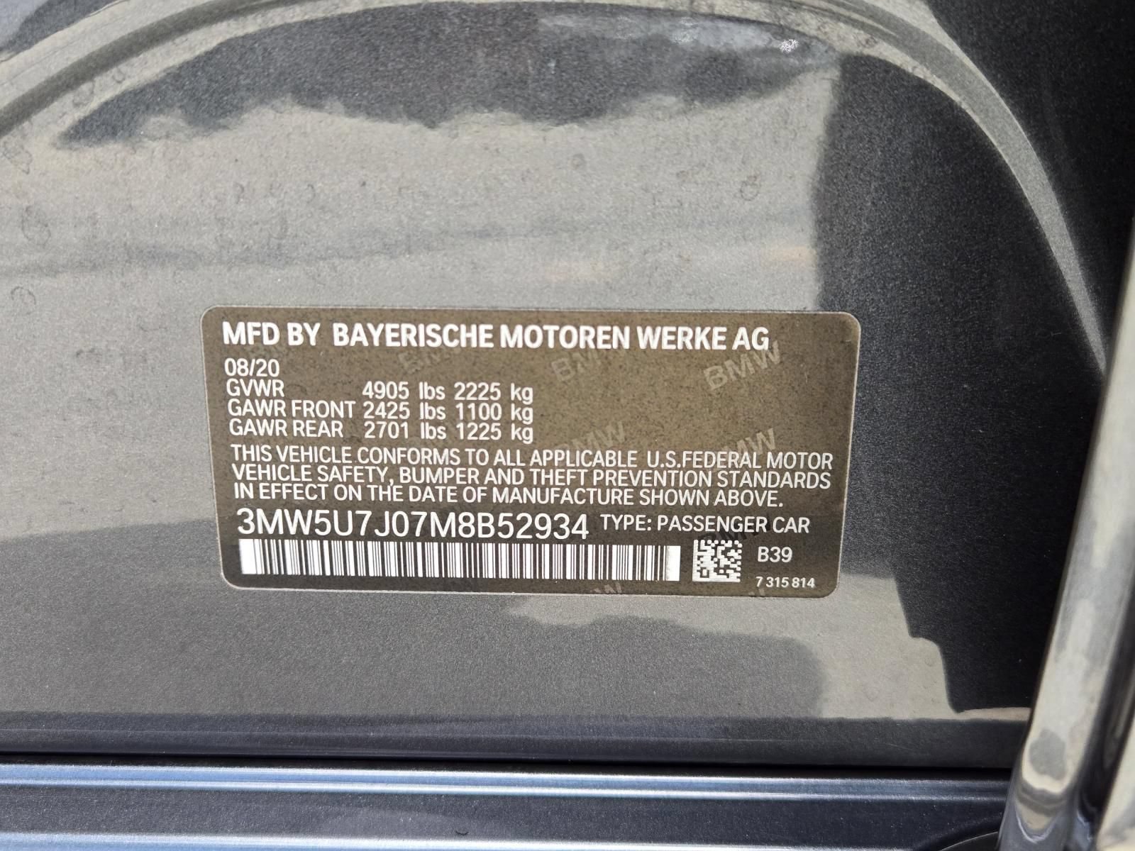 Used 2021 BMW M340i w/ Driving Assistance Package RWD image 27