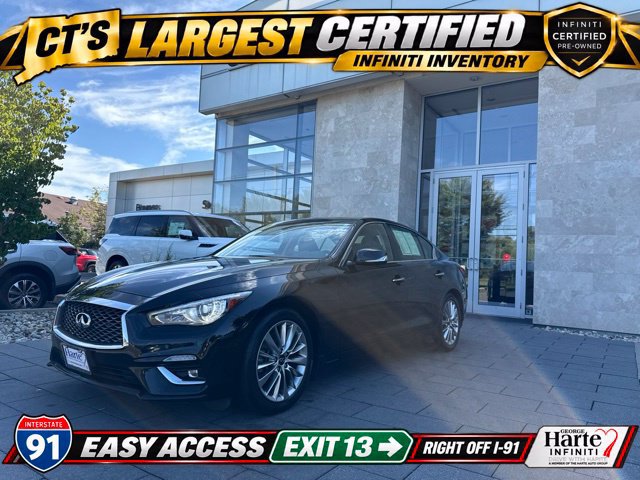 Certified 2022 INFINITI Q50 Luxe w/ Cargo Package AWD/4WD image 4
