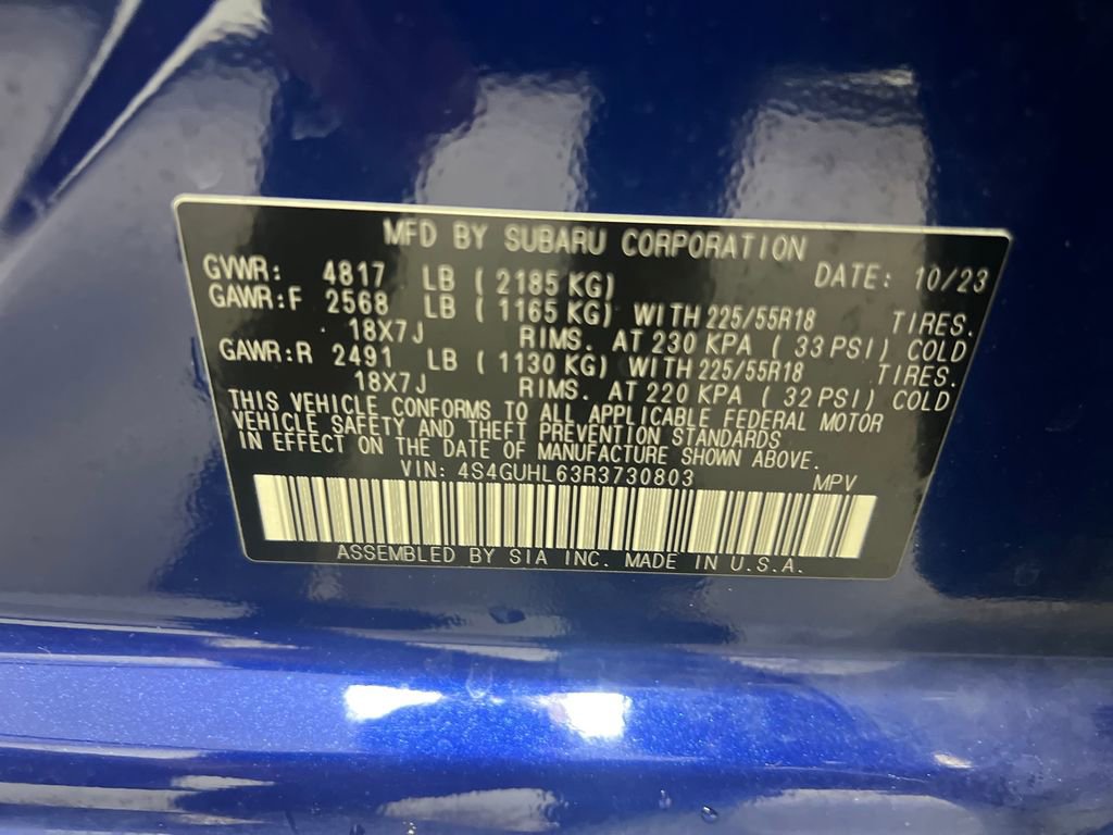 Used 2024 Subaru Crosstrek 2.5i Limited w/ Popular Package #3A AWD/4WD image 33