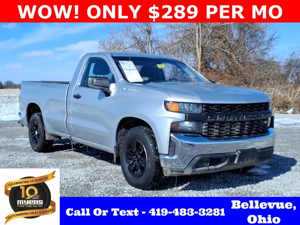 Used 2019 Chevrolet Silverado 1500 W/T w/ WT Appearance Package