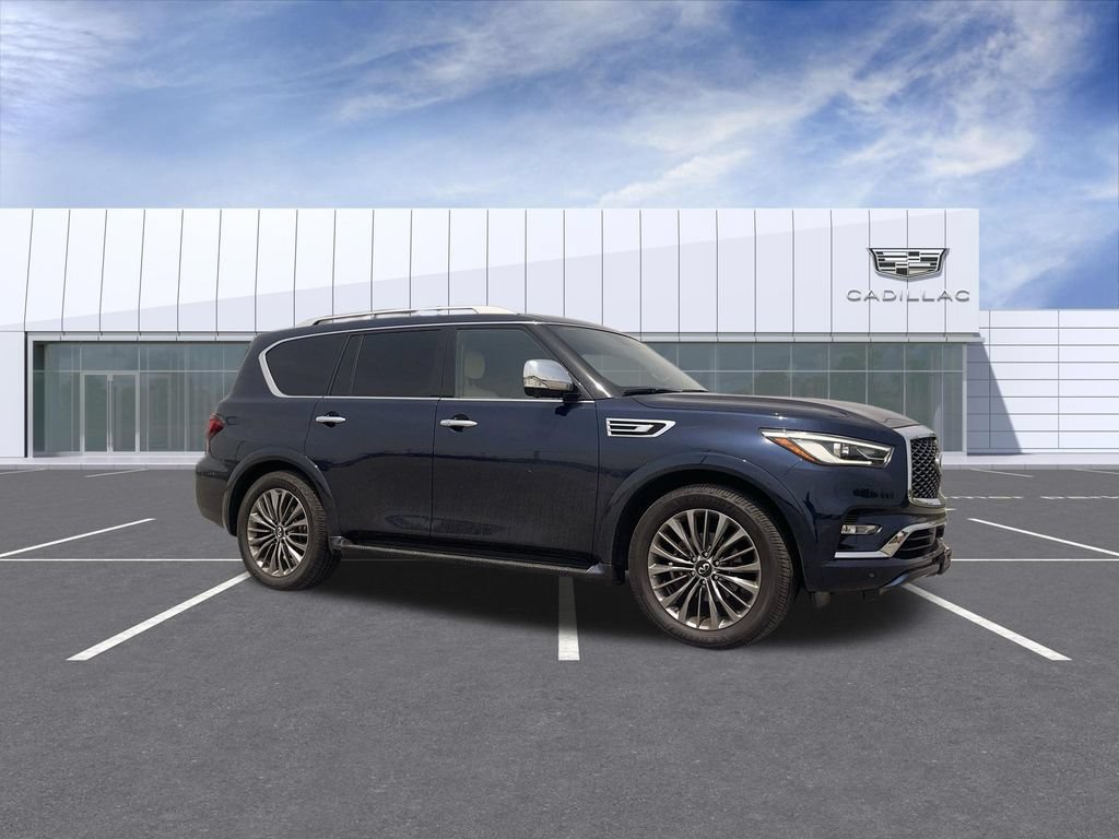 Used 2021 INFINITI QX80 Sensory w/ All-Season Package AWD/4WD image 1