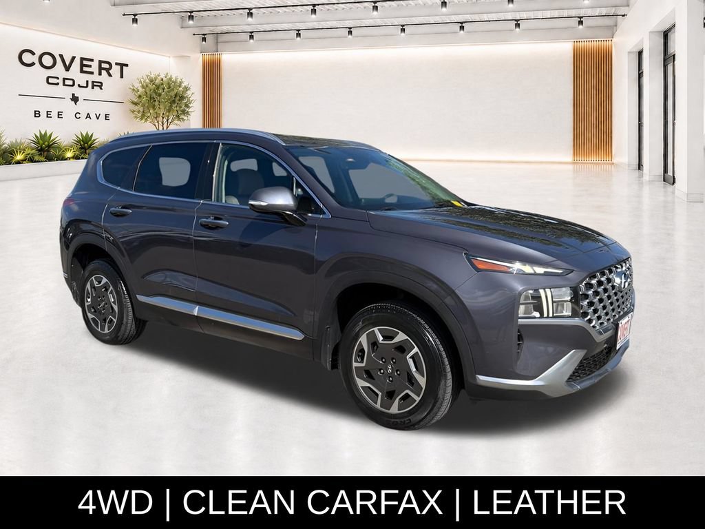 Used 2021 Hyundai Santa Fe Blue AWD/4WD 360° Tour
