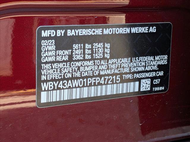 Certified 2023 BMW i4 eDrive35 w/ Premium Package RWD image 26