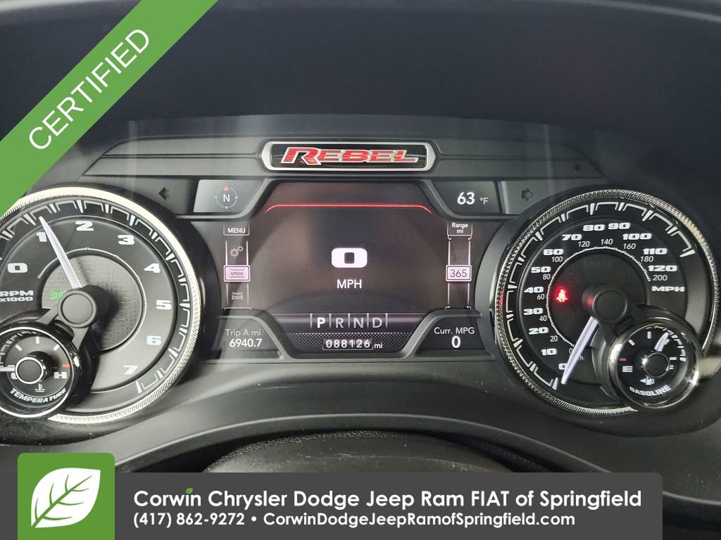 Certified 2021 RAM 1500 Rebel w/ Rebel Level 2 Equipment Group image 22