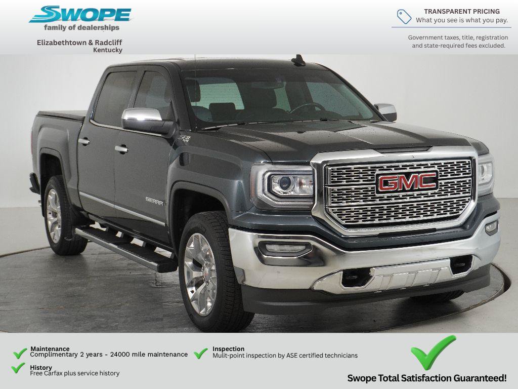 Used 2018 GMC Sierra 1500 SLT w/ SLT Premium Package AWD/4WD image 1