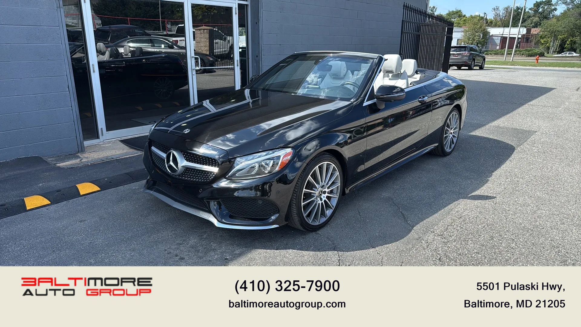 Used 2018 Mercedes-Benz C 300 4MATIC Cabriolet image 1
