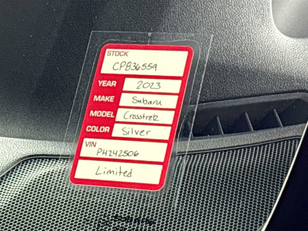 Used 2023 Subaru Crosstrek 2.5i Limited w/ Moonroof Package image 25