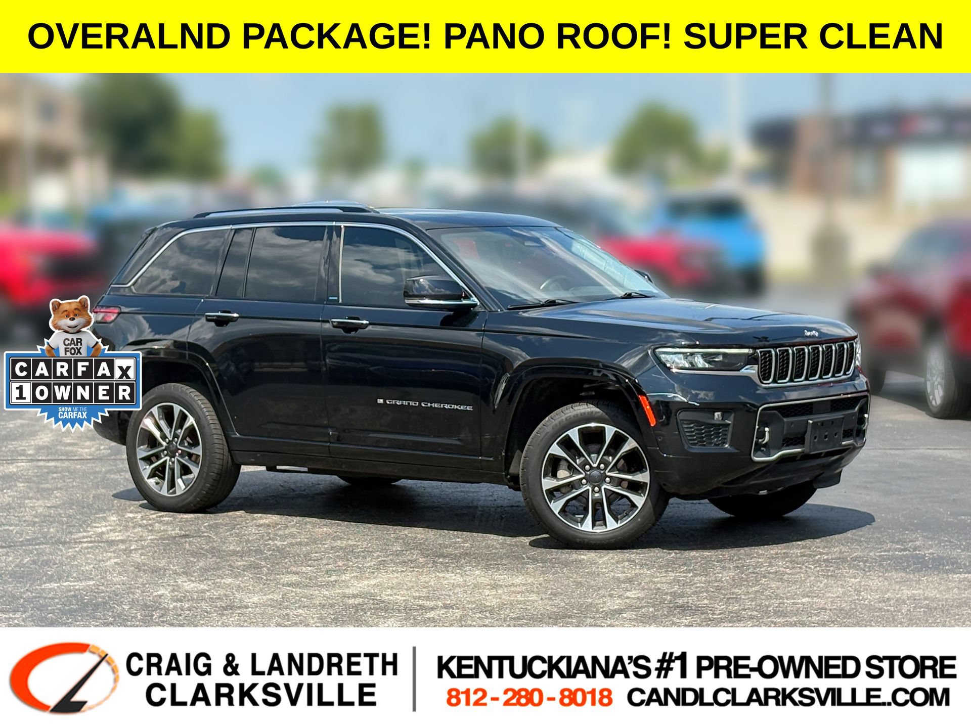 Used 2022 Jeep Grand Cherokee Overland w/ Luxury Tech Group IV