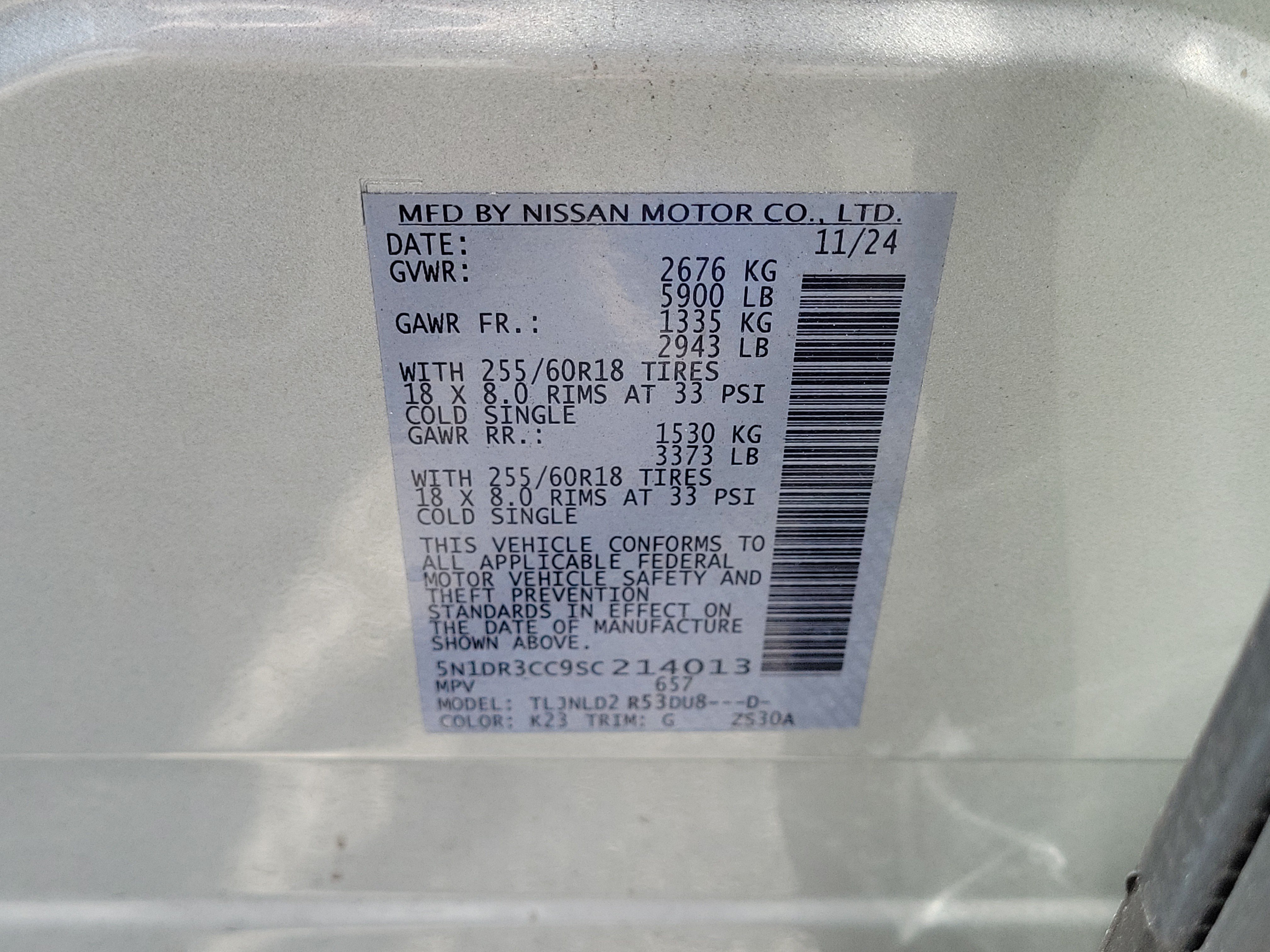 Certified 2025 Nissan Pathfinder SL AWD/4WD image 28