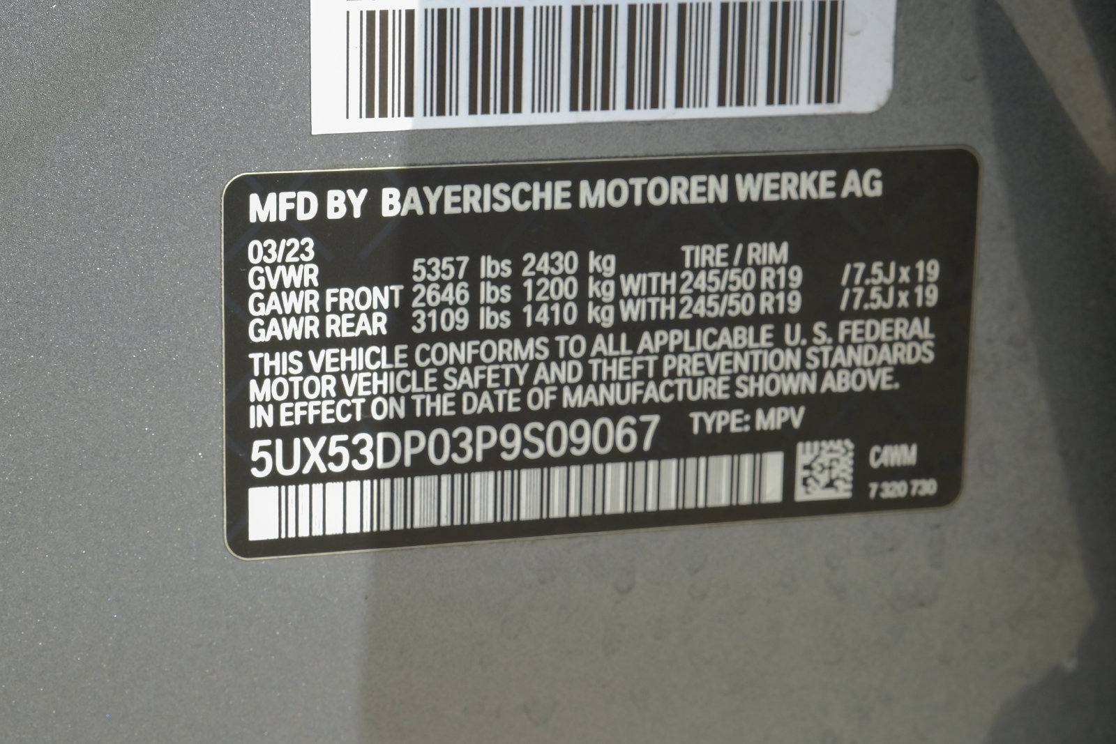 Used 2023 BMW X3 xDrive30i w/ Convenience Package AWD/4WD image 58