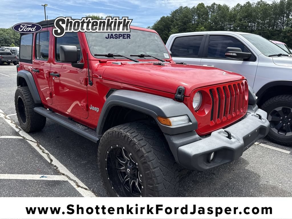 Used 2018 Jeep Wrangler Unlimited Sport S
