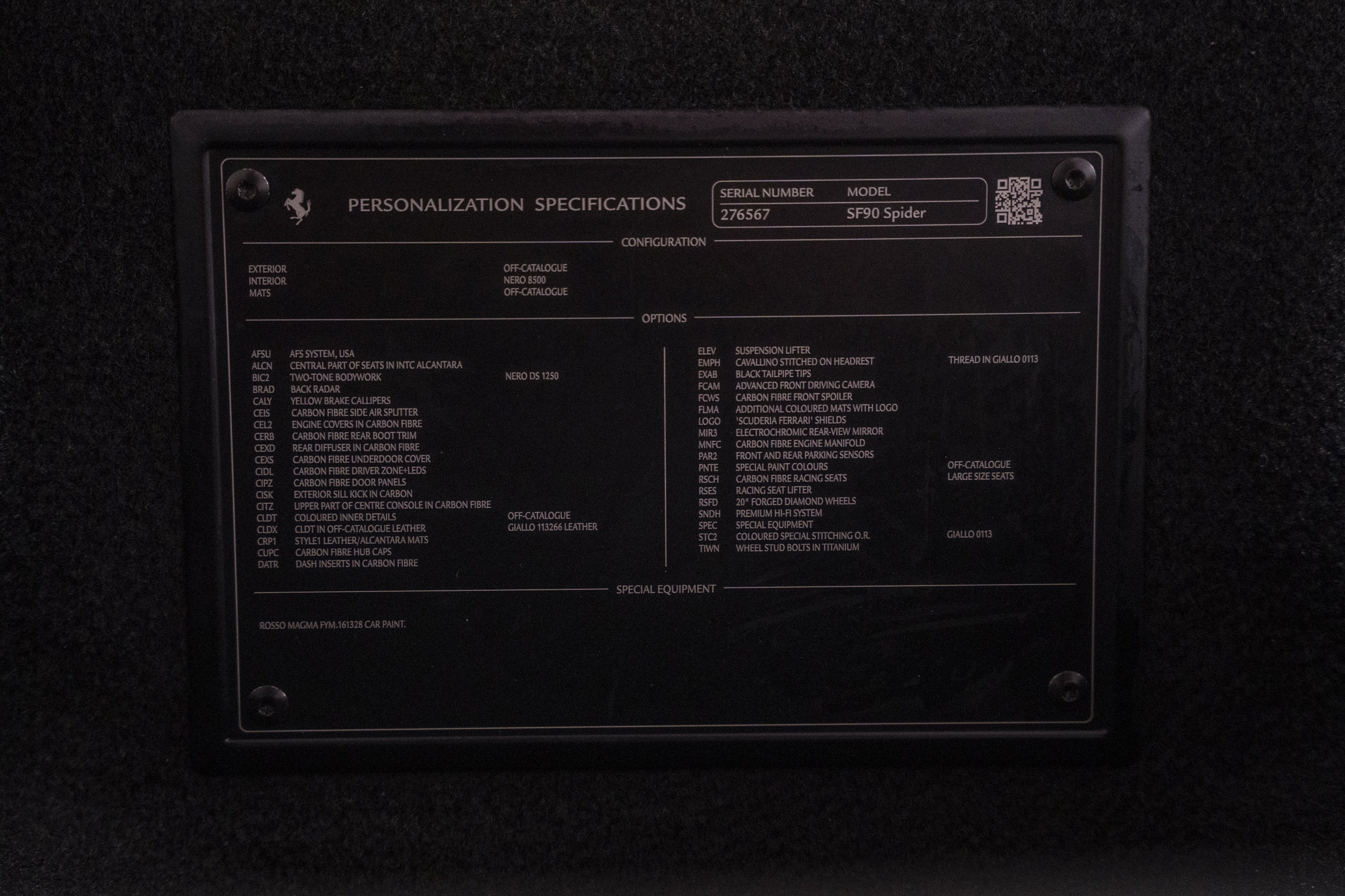 Certified 2022 Ferrari SF90 Spider image 51