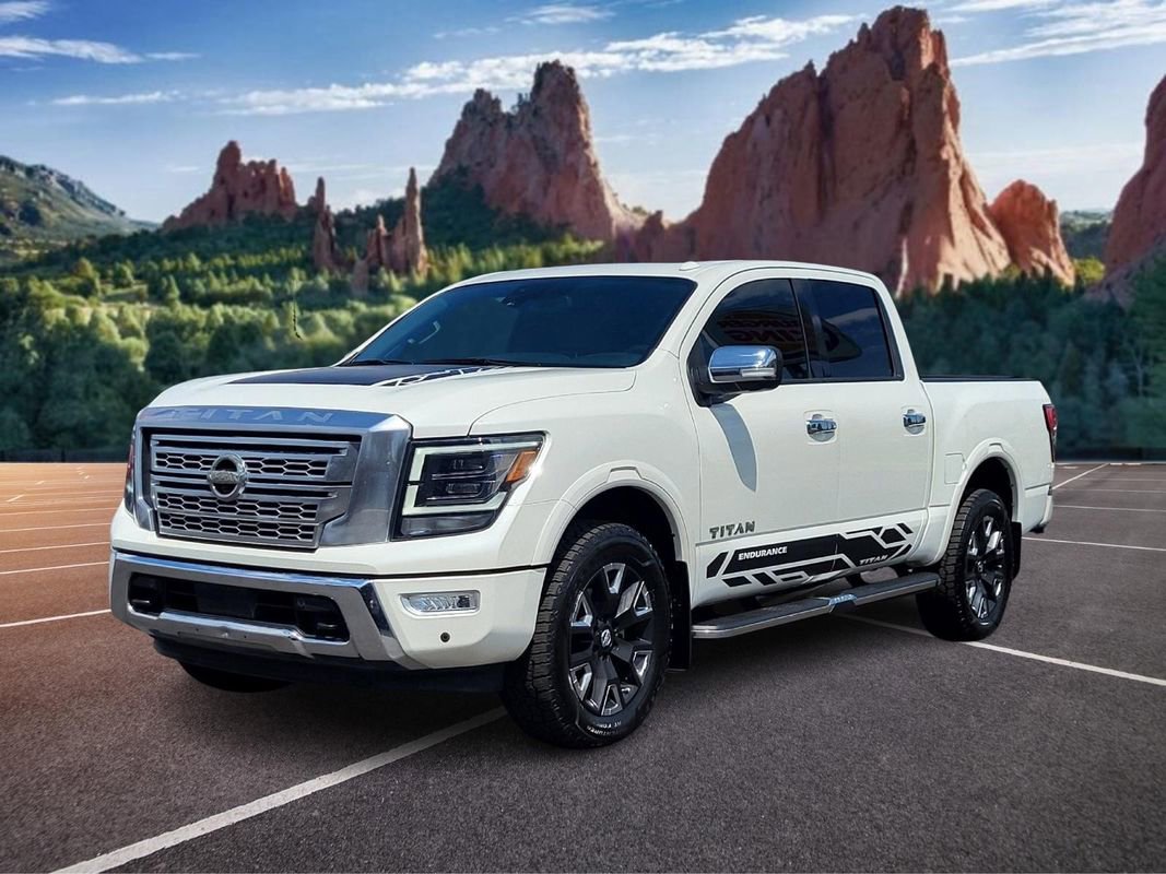 Used 2021 Nissan Titan Platinum Reserve w/ Moonroof Package