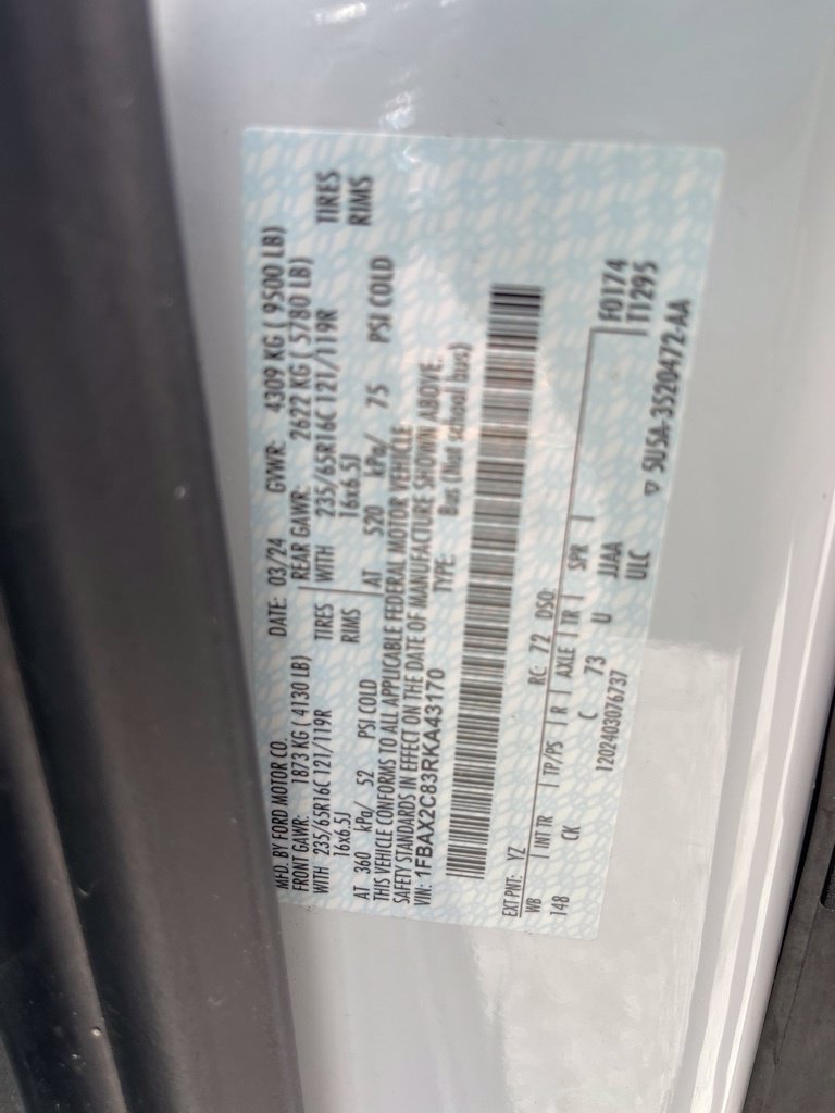 Used 2024 Ford Transit 350 XLT RWD image 29