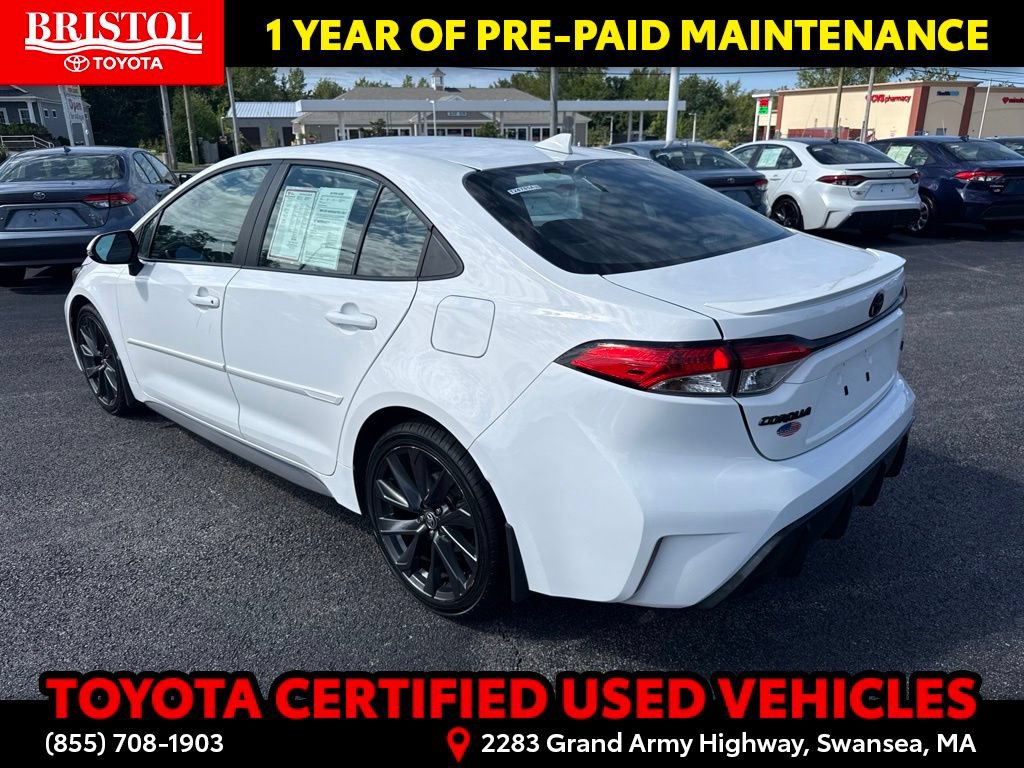Certified 2024 Toyota Corolla SE w/ SE Premium Package FWD image 7