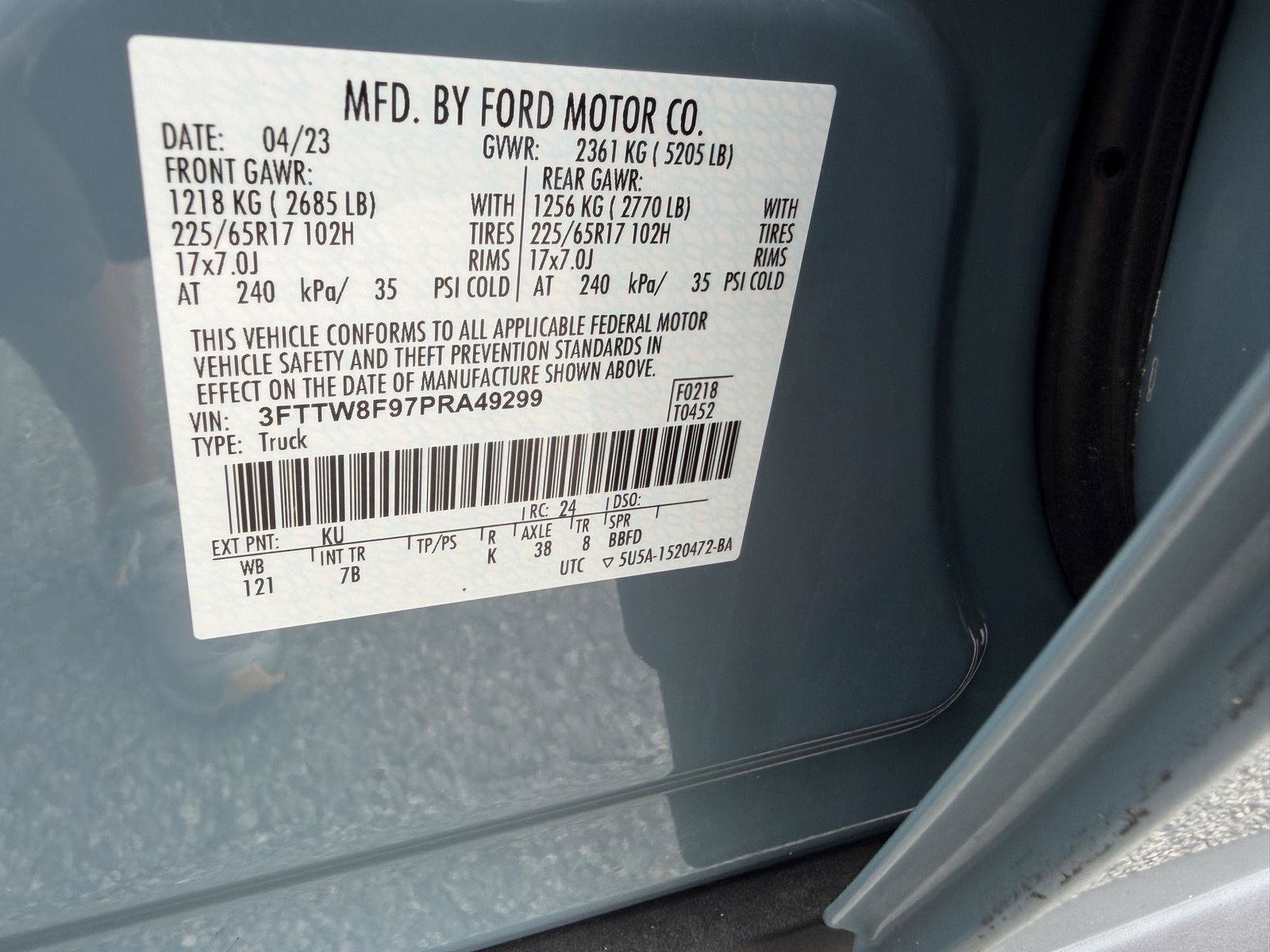 Certified 2023 Ford Maverick XLT w/ Equipment Group 300A Standard AWD/4WD image 37