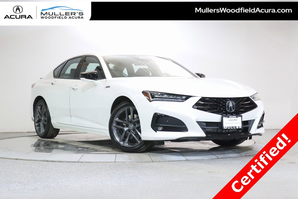 Certified 2025 Acura TLX SH-AWD w/ A-SPEC Pkg image 1