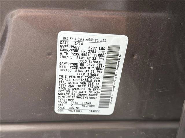 Used 2014 Nissan Murano SV AWD/4WD image 21