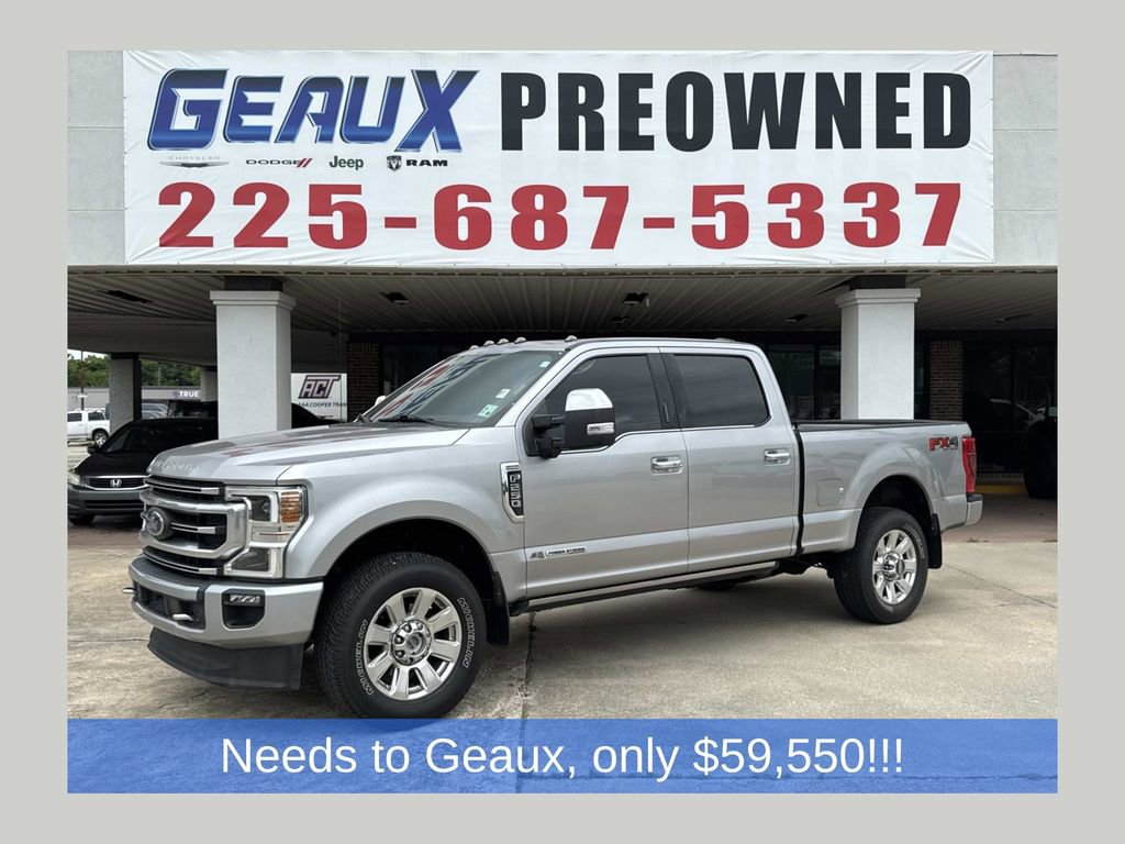 Used 2020 Ford F250 Platinum w/ FX4 Off-Road Package