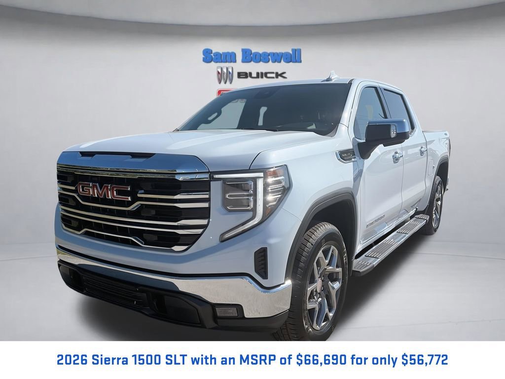 New 2026 GMC Sierra 1500 SLT w/ SLT Premium Package AWD/4WD image 1