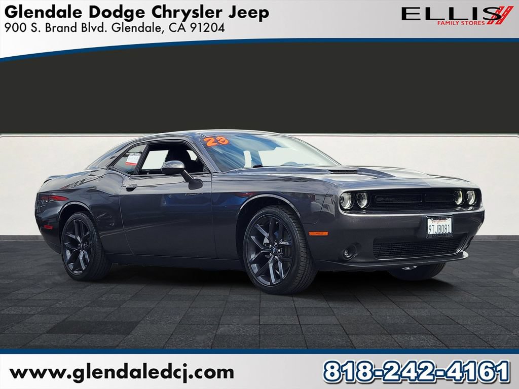 Used 2023 Dodge Challenger SXT w/ Blacktop Package RWD image 1