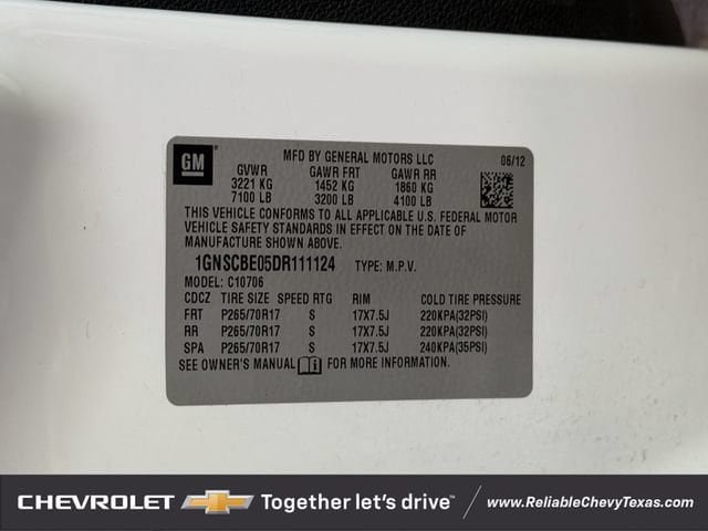 Used 2013 Chevrolet Tahoe LT RWD image 33