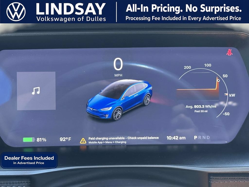Used 2018 Tesla Model X 75D AWD/4WD image 29