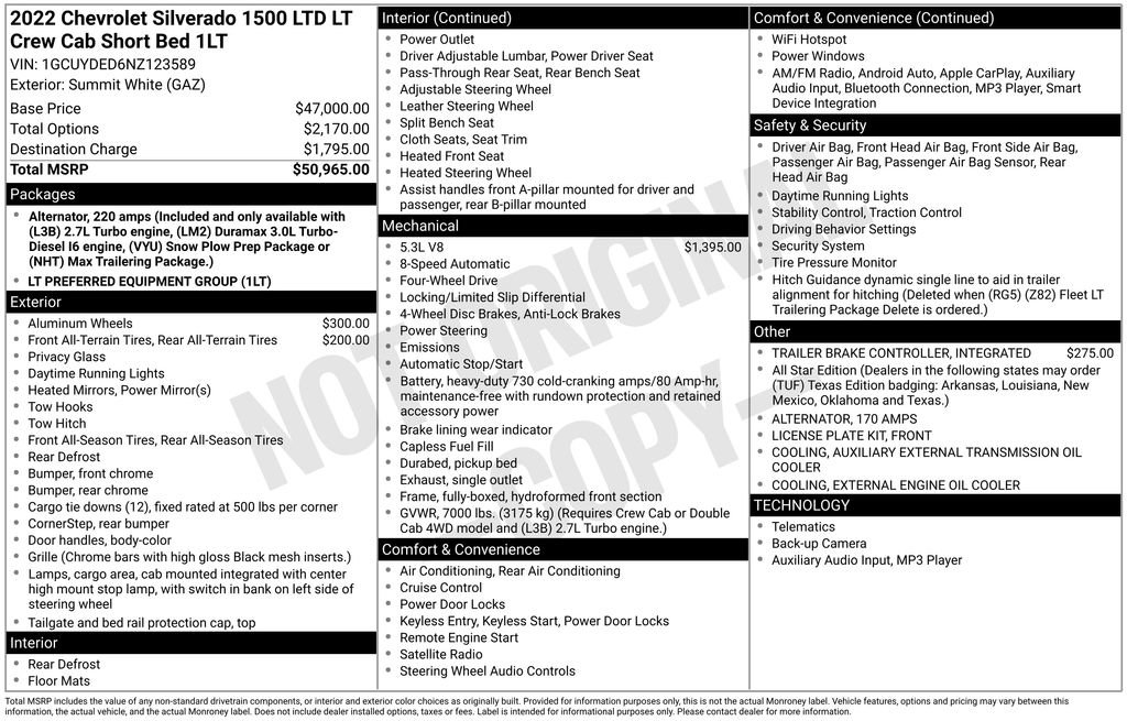 Used 2022 Chevrolet Silverado 1500 LT image 6