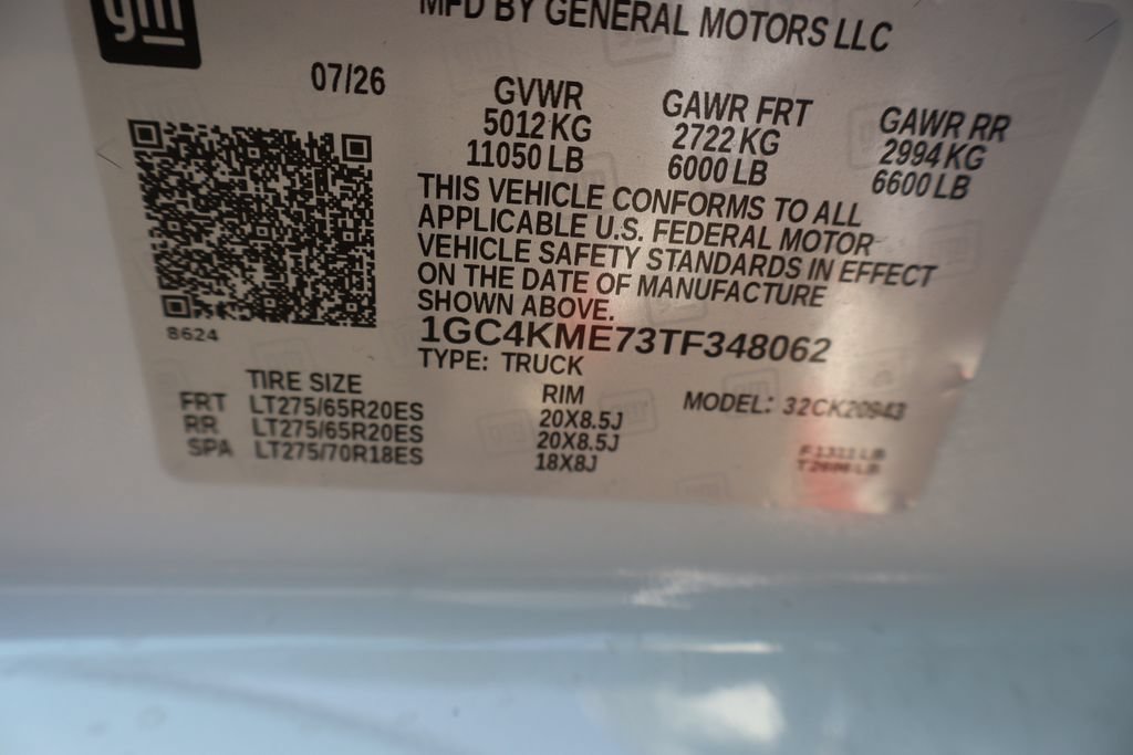 New 2026 Chevrolet Silverado 2500 Custom w/ Custom Value Package AWD/4WD image 25