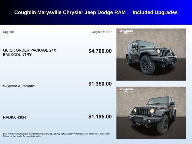 Used 2016 Jeep Wrangler Sahara image 3