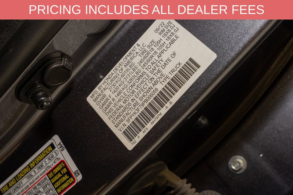 Used 2023 Honda Ridgeline RTL-E image 21