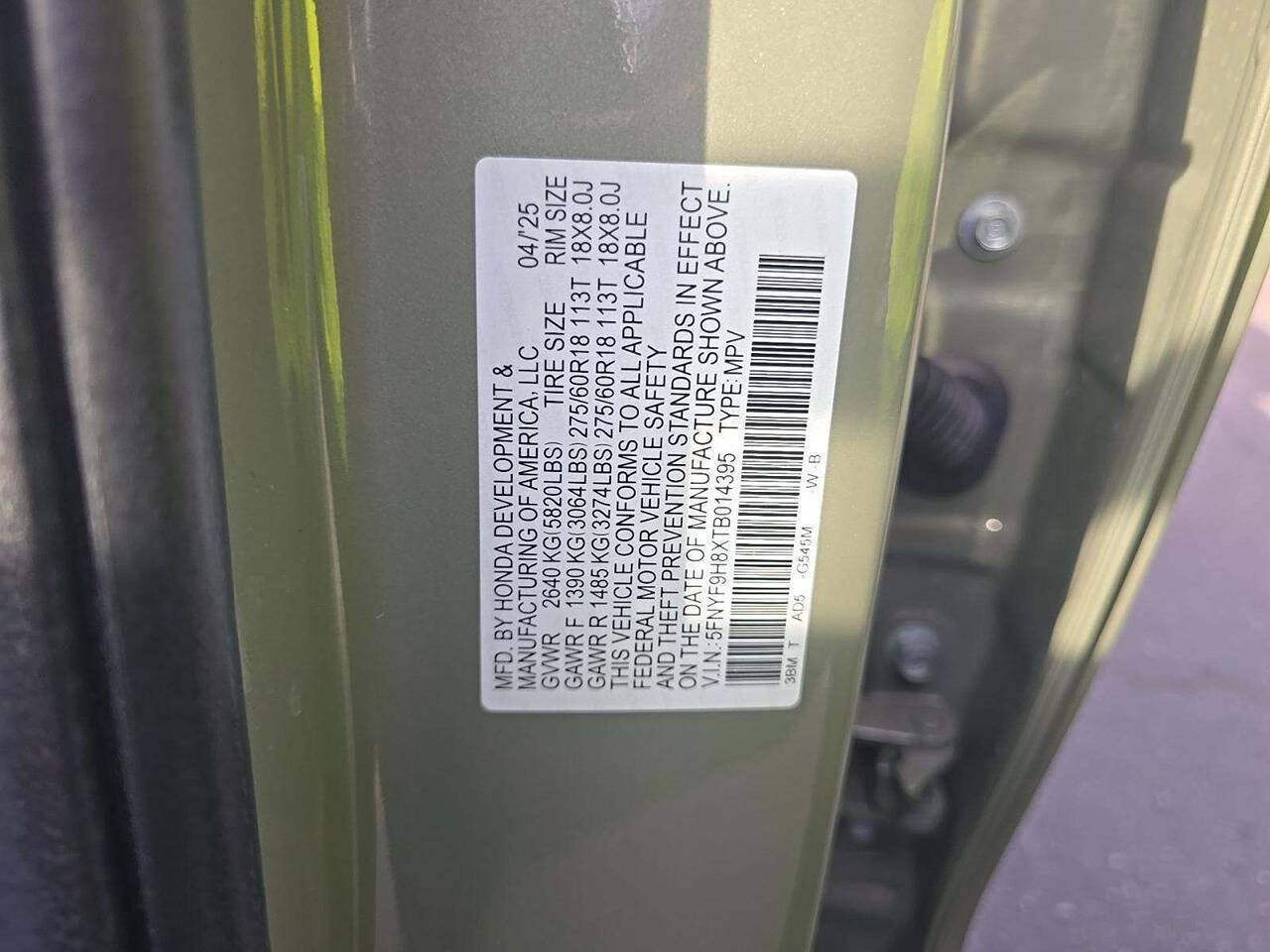 Used 2026 Honda Passport TrailSport Elite image 13