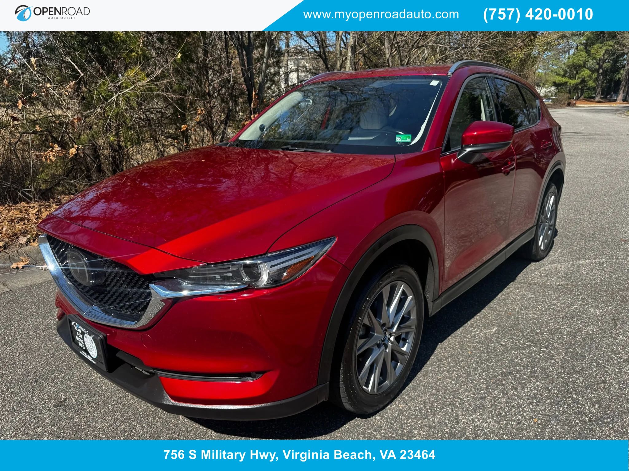 Used 2021 MAZDA CX-5 Grand Touring w/ GT Premium Package image 1