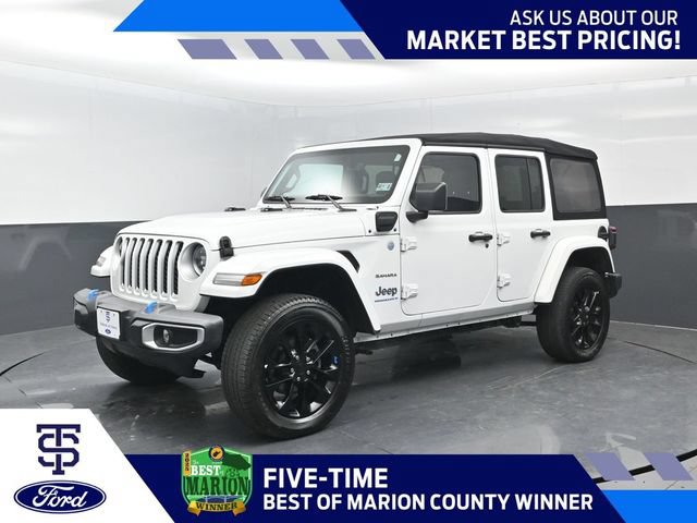 Used 2023 Jeep Wrangler Unlimited Sahara w/ Cold Weather Group AWD/4WD image 1