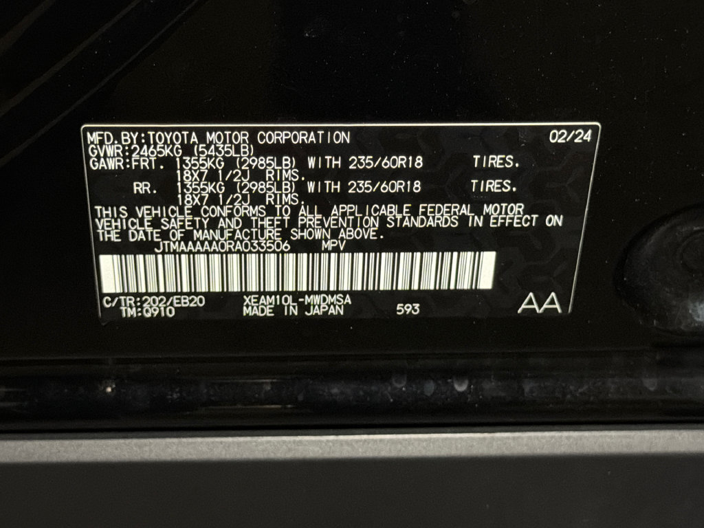 Used 2024 Toyota bZ4X FWD image 32